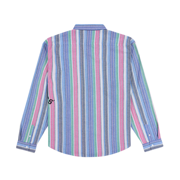 Pleasures - Chapel Long Sleeve Button Up Blue