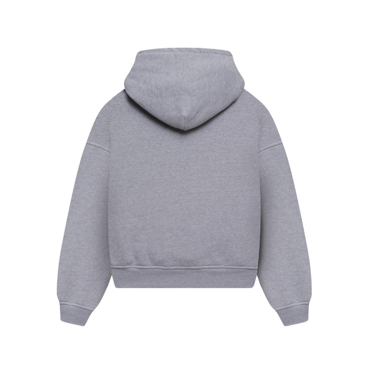 Rhude French Riviera Patch Hoodie 'Heather Grey'