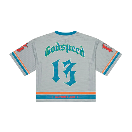Godspeed First Down Jersey (Grey/Blue/Orange)