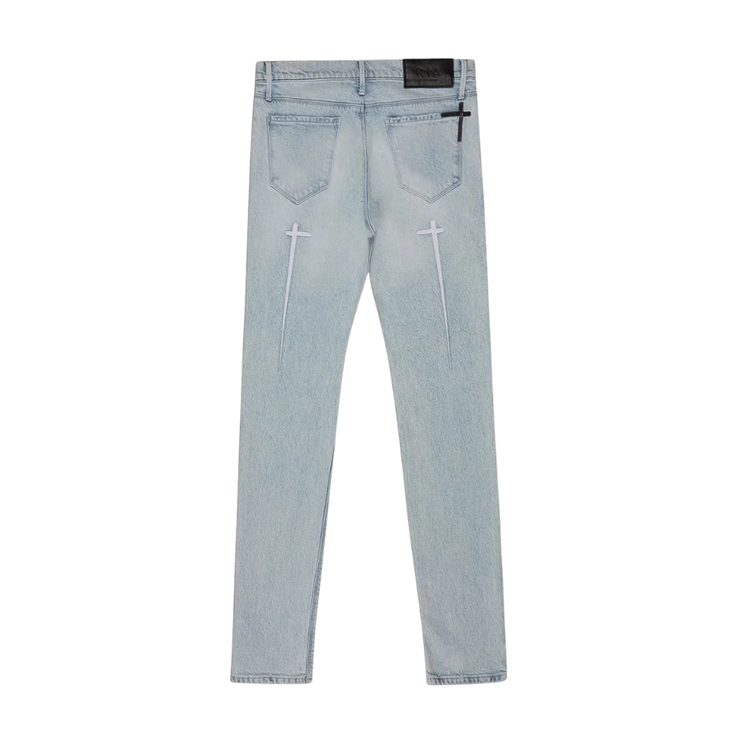 RTA - Bryant Skinny Jean Light Blue Sinners