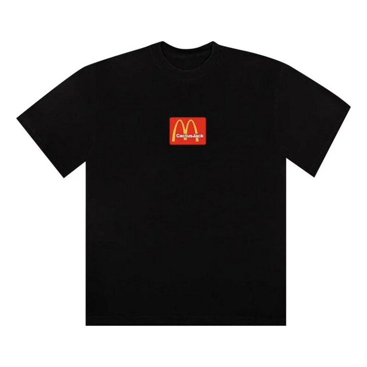 Travis Scott x McDonald's Sesame T-shirt - Black/Red