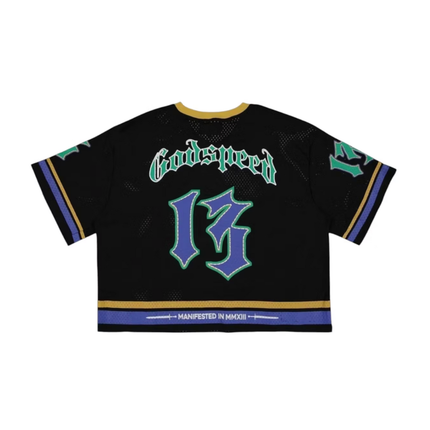 Godspeed First Down Jersey Black/Yellow/Blue