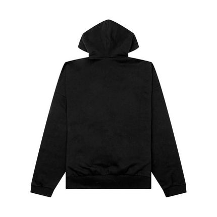 Fear of God Essentials Logo Hoodie - Jet Black