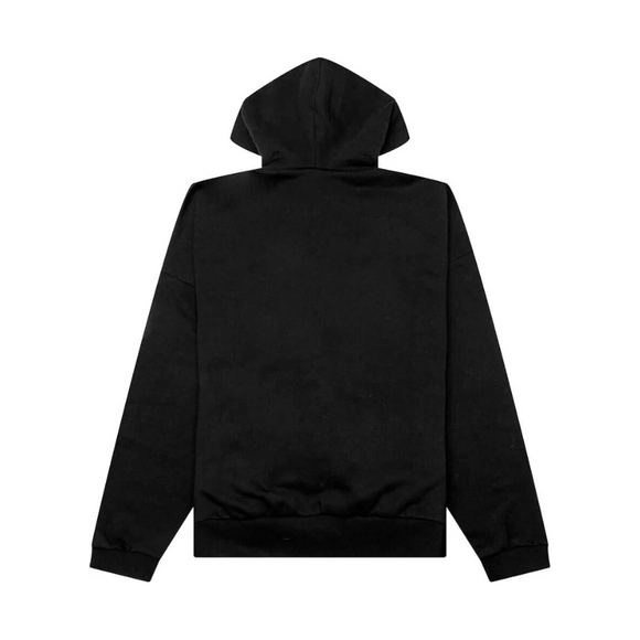 Fear of God Essentials Logo Hoodie - Jet Black