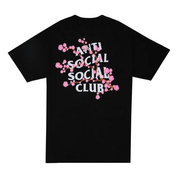 Anti Social Social Club - Cherry Blossom T-Shirt - Black