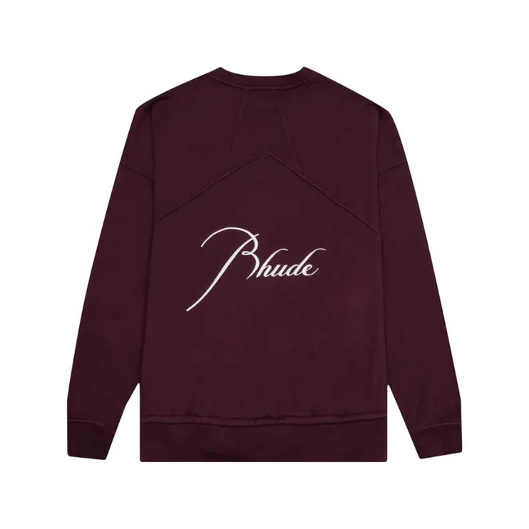Rhude Crewneck 'Bordeaux'