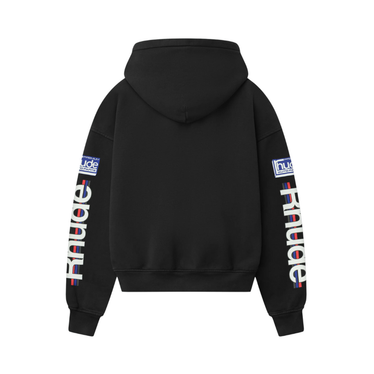 Rhude -  Petrol Patch Hoodie 'Vintage Black'