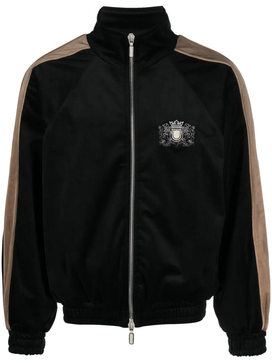 Rhude Sky Lounge velvet track jacket