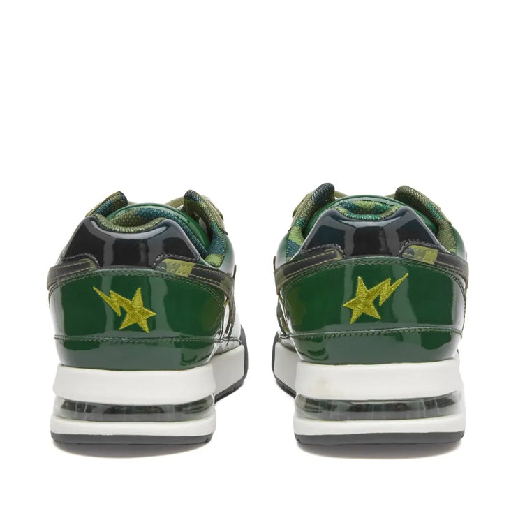 A Bathing Ape Bape Road Sta Patent Leather Green (2022)