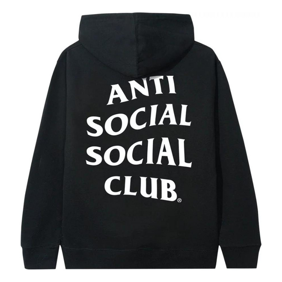 Anti social social club - Mind Games Hoodie (Black Classic Hoodie)
