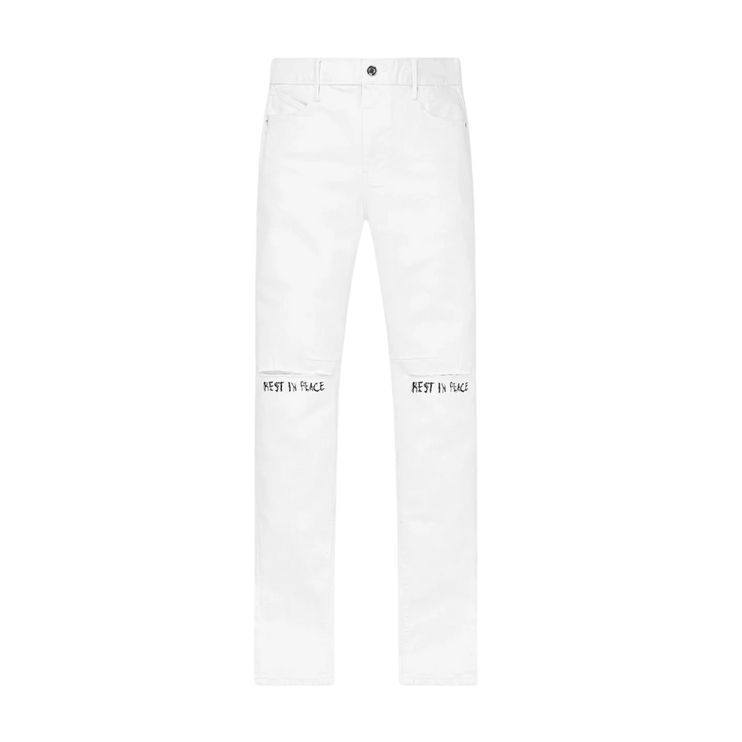 RTA - Bryant Skinny Jean | White Rest In Peace