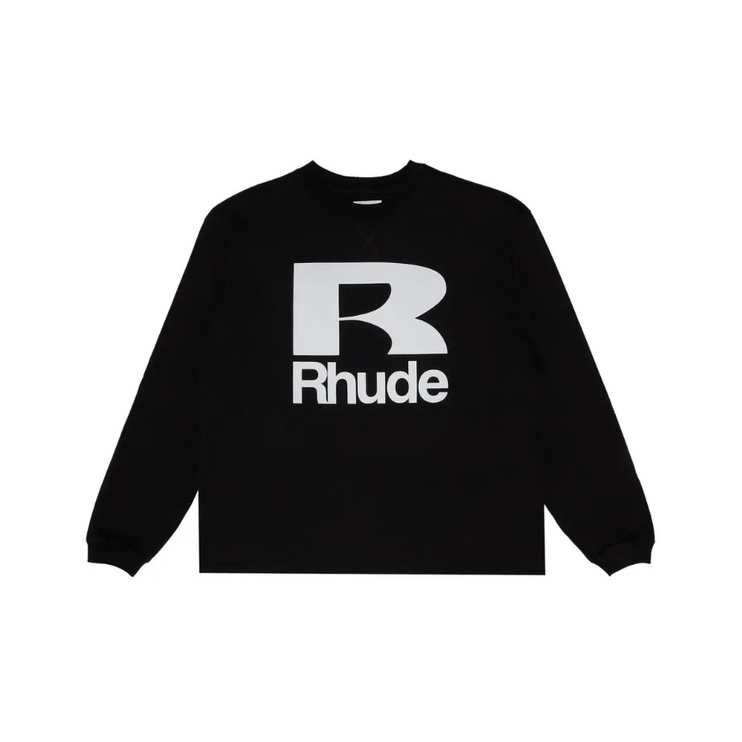 Rhude Petrol Long-Sleeve 'Vintage Black'