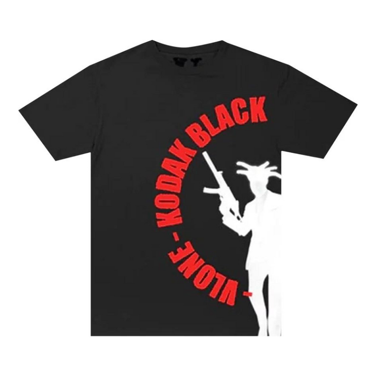 Kodak Black x Vlone Vulture T-shirt - Black