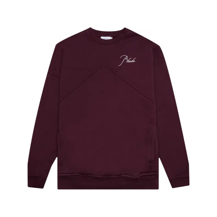 Rhude Crewneck 'Bordeaux'