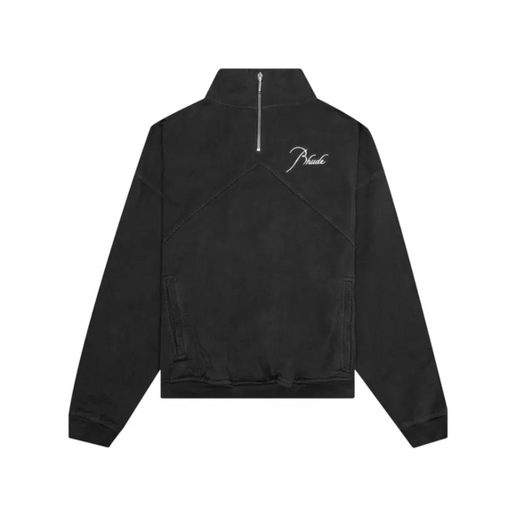 Rhude Quarter Zip 'Vintage Black'