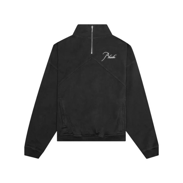 Rhude Quarter Zip 'Vintage Black'