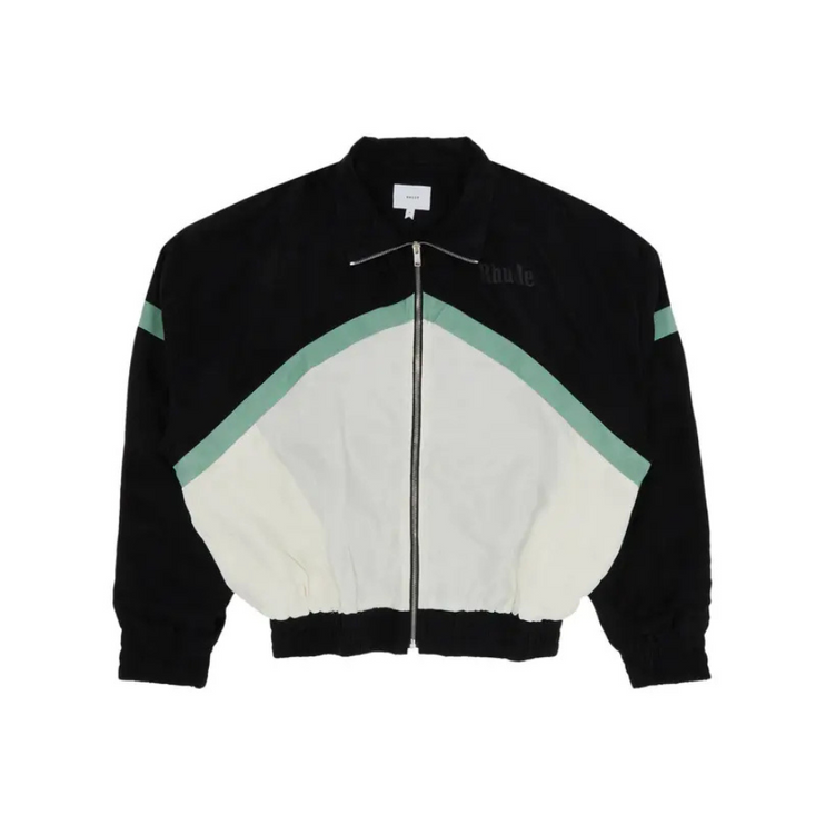Rhude Awakening Track Jacket 'Black/Green/Creme'