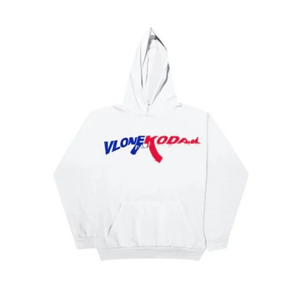 Kodak Black x Vlone 47 Hoodie - White