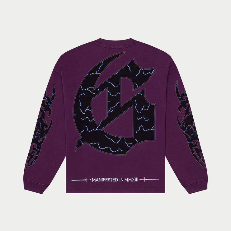 Godspeed - B.M.X LS T-Shirt (Grape)