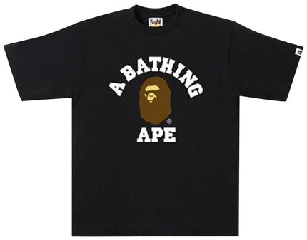 BAPE College T-Shirt 'Black'