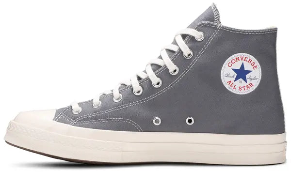 Comme des Garçons PLAY x Chuck 70 High 'Steel Gray'