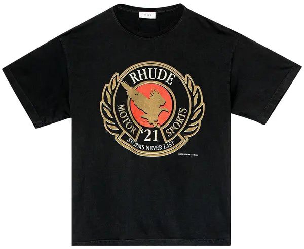 Rhude Motorsports Tee 'Black'