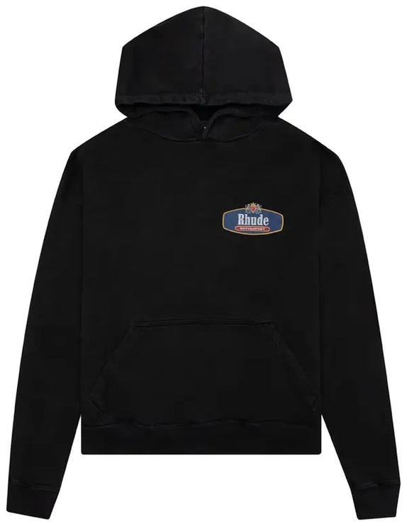 Rhude Racing Crest Hoodie 'Black'