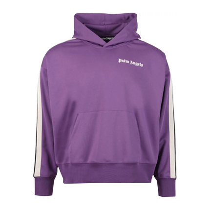 Palm Angels Track Hoodie 'Purple/Off White'