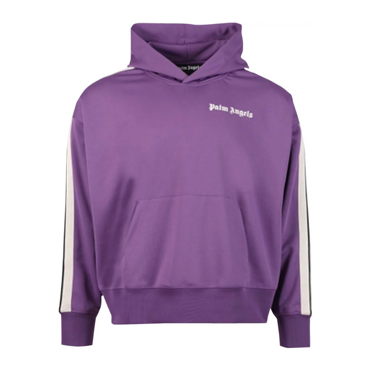 Palm Angels Track Hoodie 'Purple/Off White'