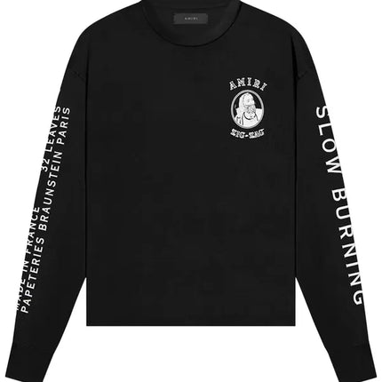 Amiri Zig Zag Long-Sleeve 'Black'