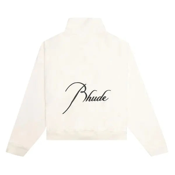 Rhude Quarter Zip 'Vintage White'