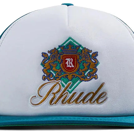 Rhude - Menthol Trucker Hat - Menthol/White