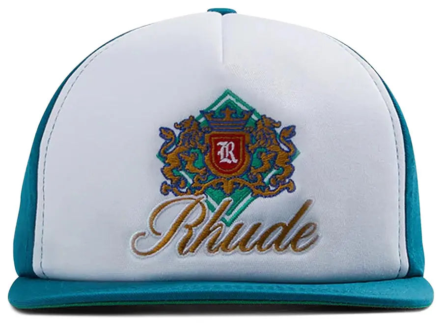 Rhude - Menthol Trucker Hat - Menthol/White