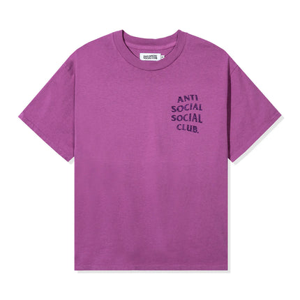 Anti Social Social Club Mind Games Glitter Tee 'Pink'