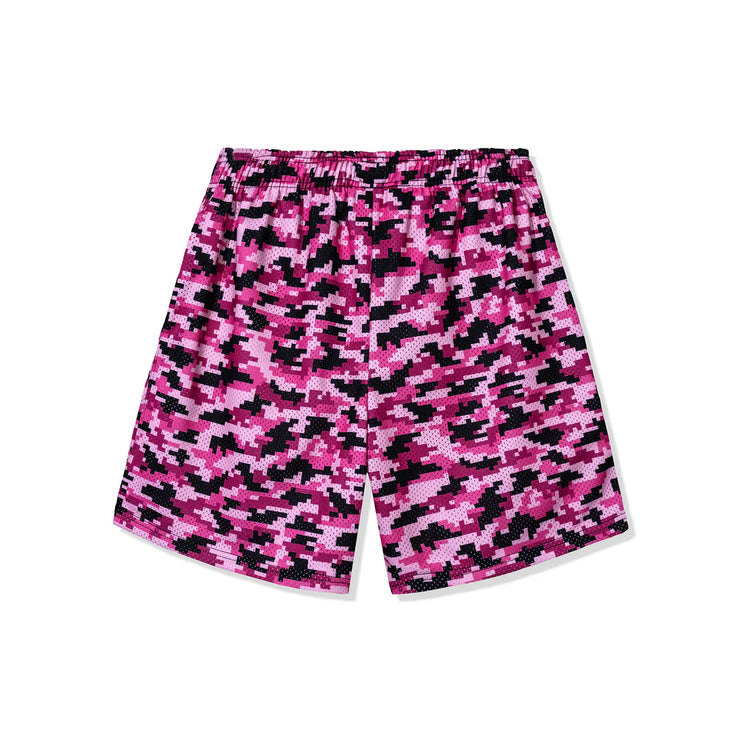 Anti Social Social Club Pixel Camo Shorts - Pink