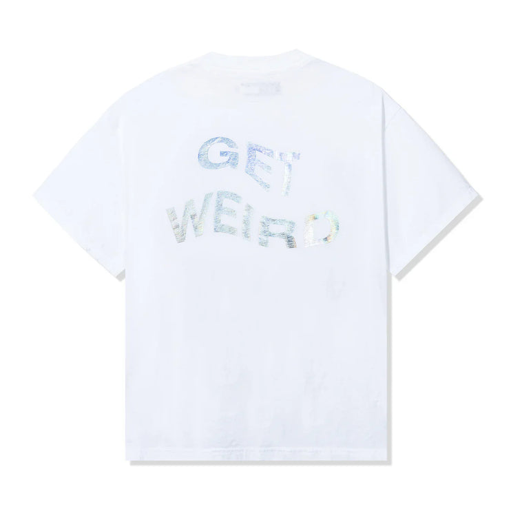 Anti Social Social Club Get Weird Hologram Tee 'White'