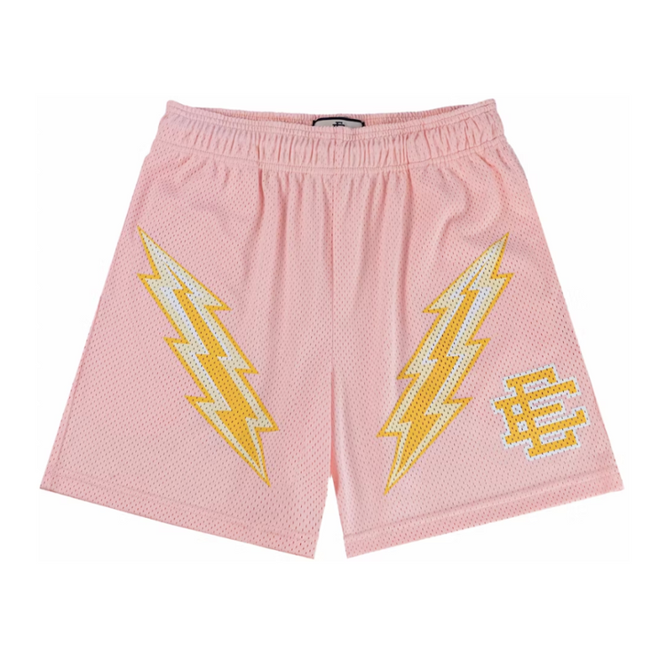 Eric Emanuel EE Short Rose Quartz/Yellow Bolt