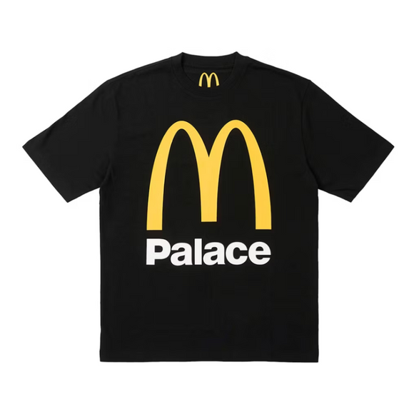 Palace Skateboards x McDonald's Logo T-shirt - Black