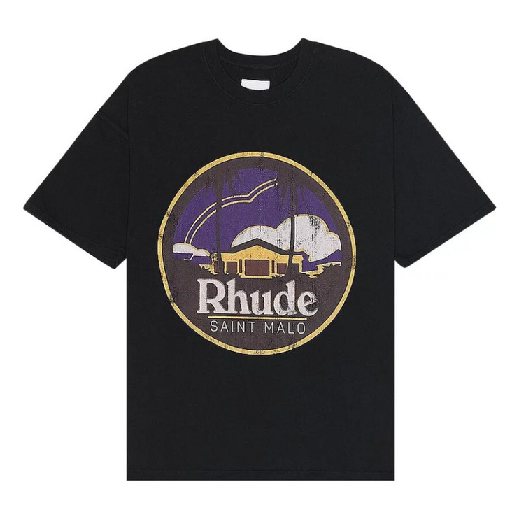 Rhude Saint Malo Tee 'Vintage Black'