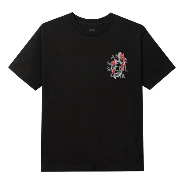 Anti Social Social Club Koi Garden Tee (3M Reflective) 'Black'