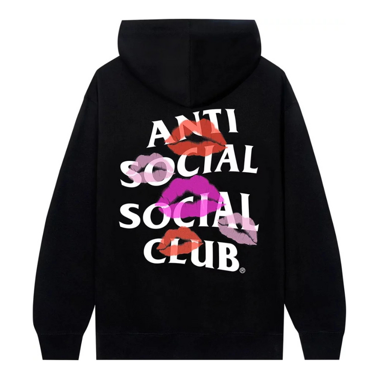 Anti Social Social Club Your Kiss Hoodie 'Black'