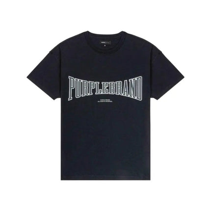 Purple Brand - Textured Inside Out Tee 'Black' #3