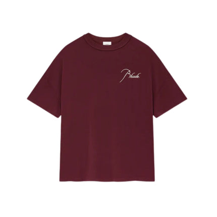 Rhude Reverse Tee 'Bordeux'