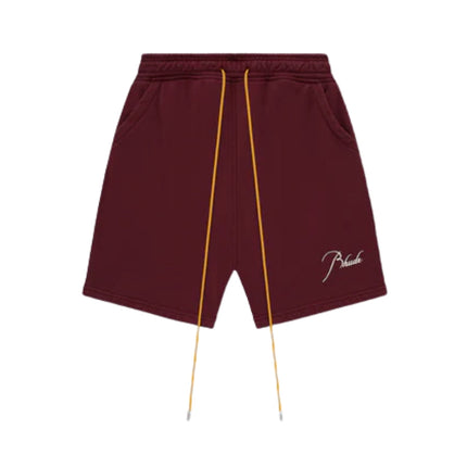 Rhude Terry Shorts 'Maroon/Burgundy'