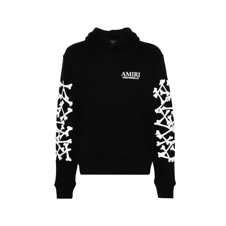 Amiri Bones Stacked Hoodie 'Black'
