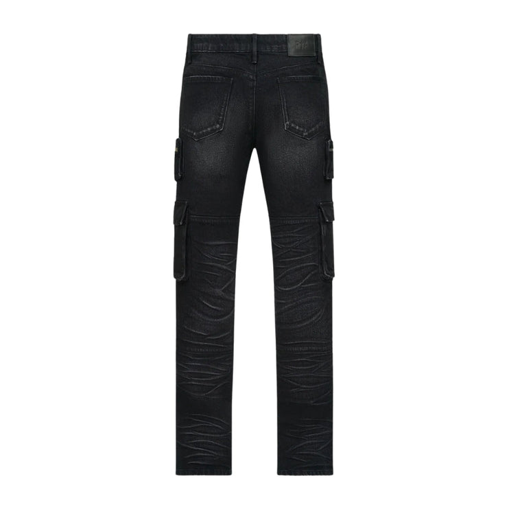 RTA - Slate Cargo Skinny Jean - Vintage Black