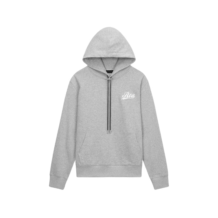 RTA - Dion | Heather Grey Hoodie Collegiate Script