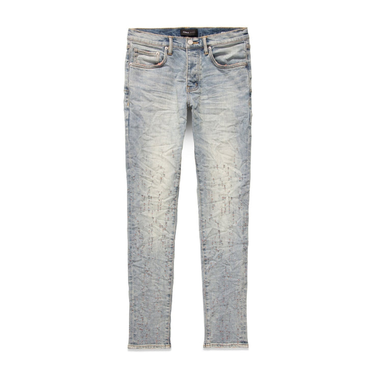 Purple Brand - Indigo Color Weft Buckshot - Lt Indigo