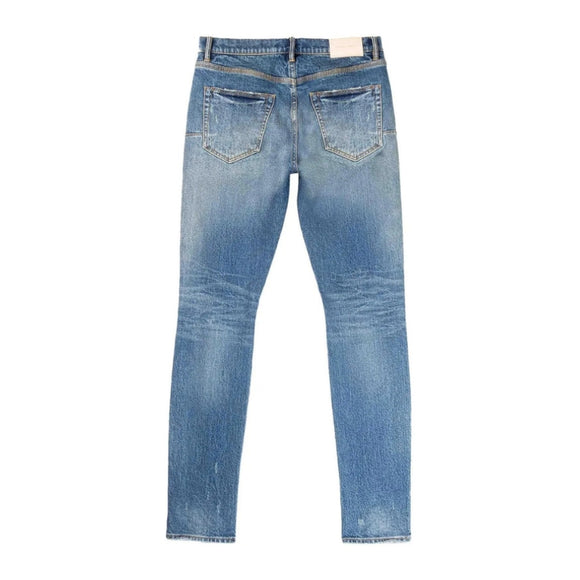 Purple Brand -Low Rise Slim Jeans 'Mid Indigo'