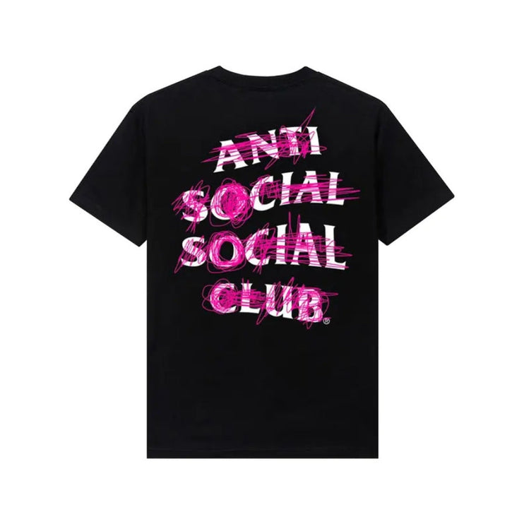 Anti Social Social Club Never Mind Tee 'Black'